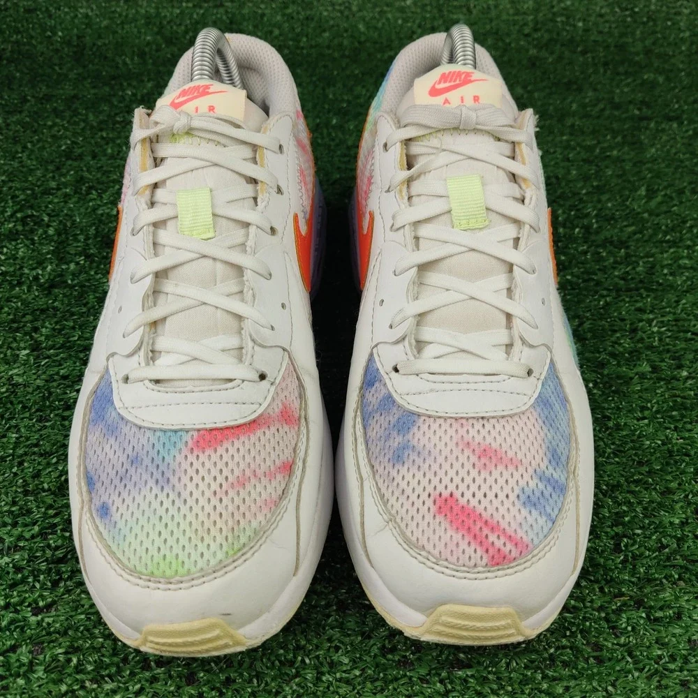 Nike‎ Sneaker Womens 8.5 White Air Max Excee Tie Dye DD9671-900 Athletic Running